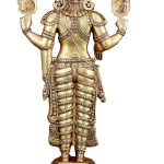 Pure Brass Tirupati Balaji Idol 33.5" | Lord Venkateswara Statue | Superfine Brass with Golden Butter Finish | Divine Presence for Home Temples & Sacred Spaces
